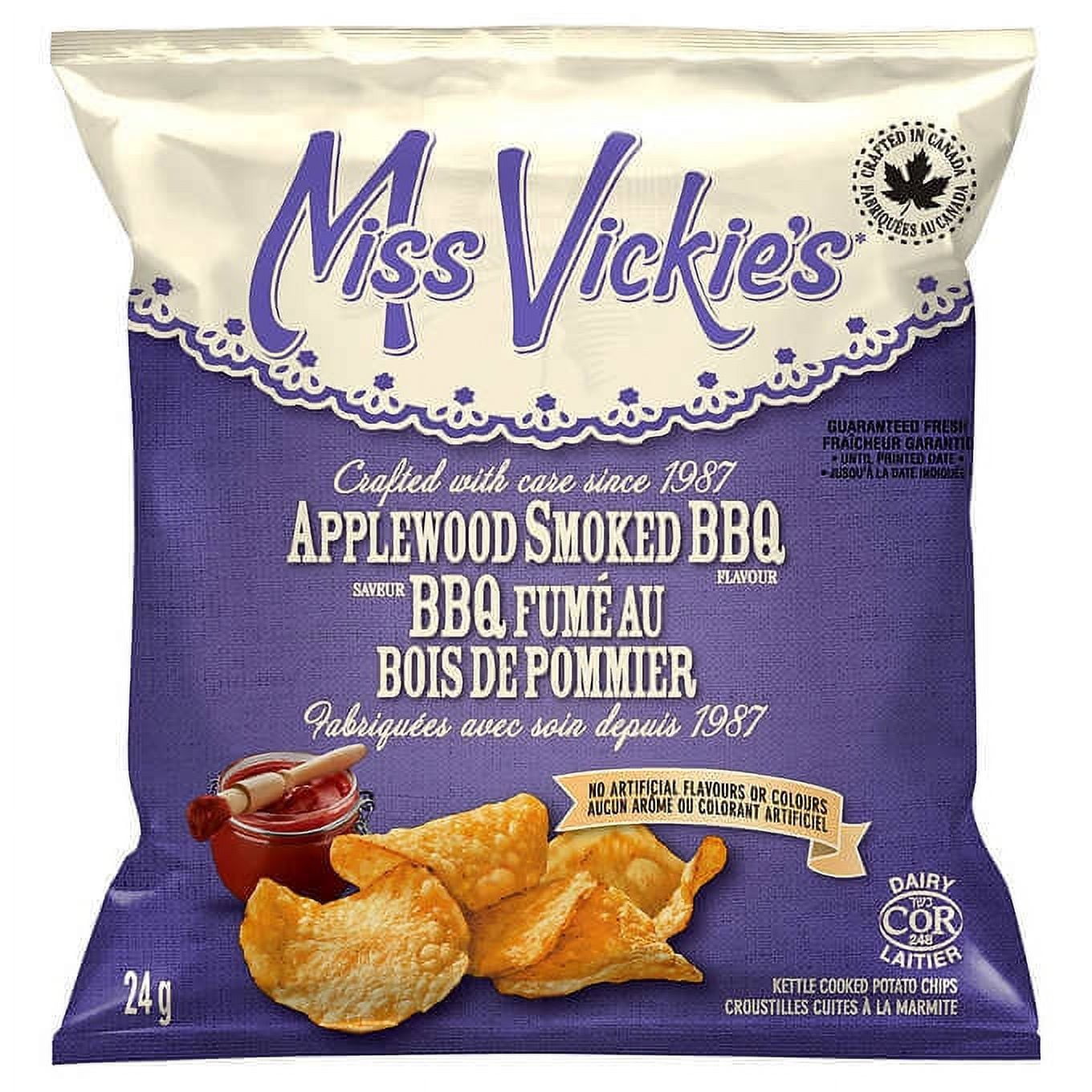 Miss Vickie's Potato Chips Variety Pack Bulk Event Pack, 36 × 24 g - (6/CASE)-TOTAL  216 BAGS