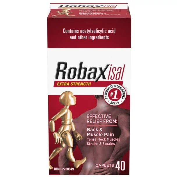 004-Robaxisal Extra Strength - 40 Capsules, 40 Capsules