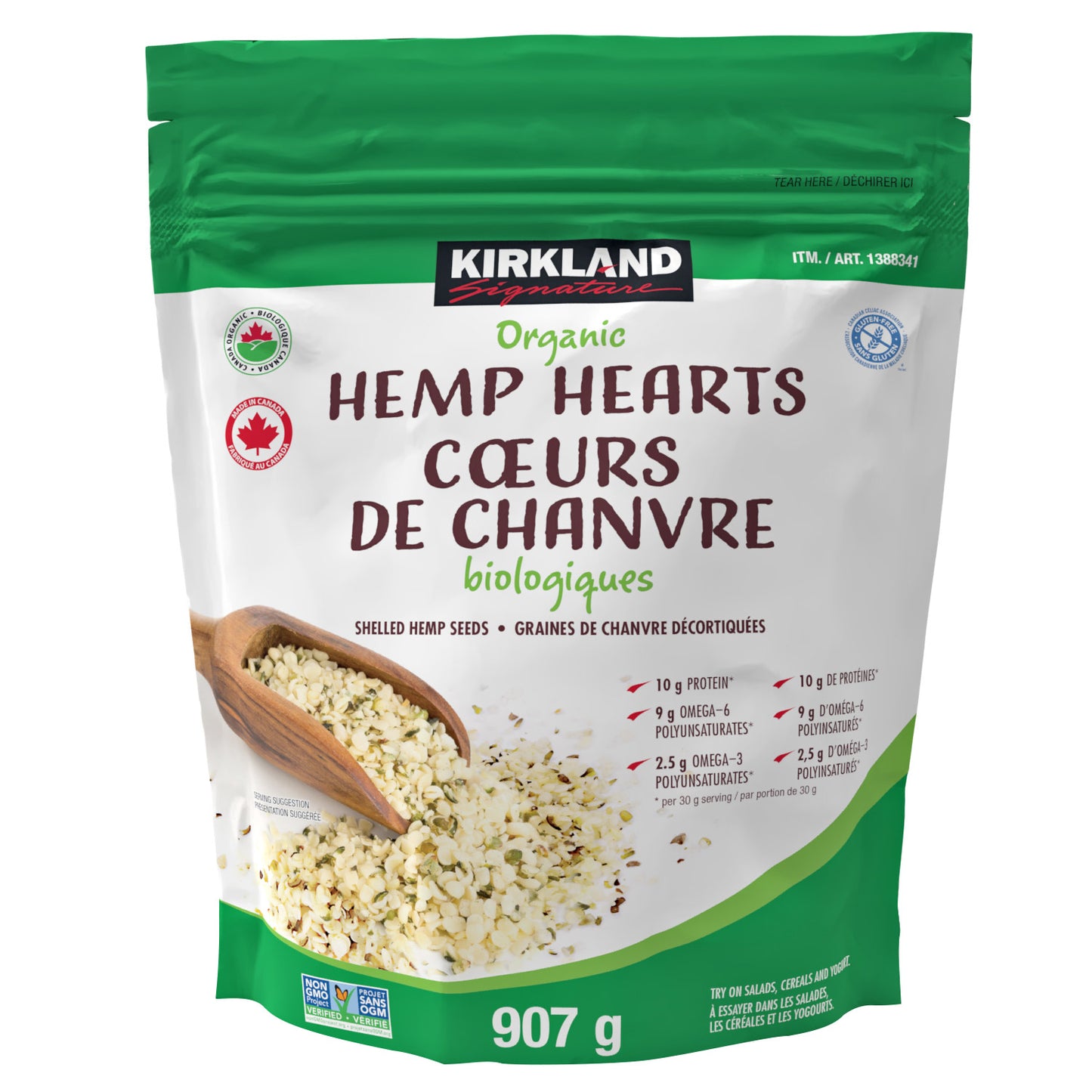 Kirkland Signature 有机大麻籽仁 907 克