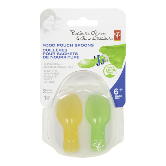 President's Choice Food Pouch Spoon, 6 months+