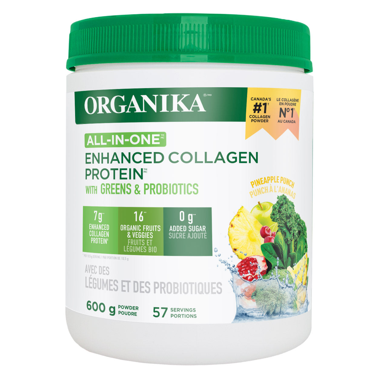 Organika 增強型膠原蛋白多合一產品,600克
