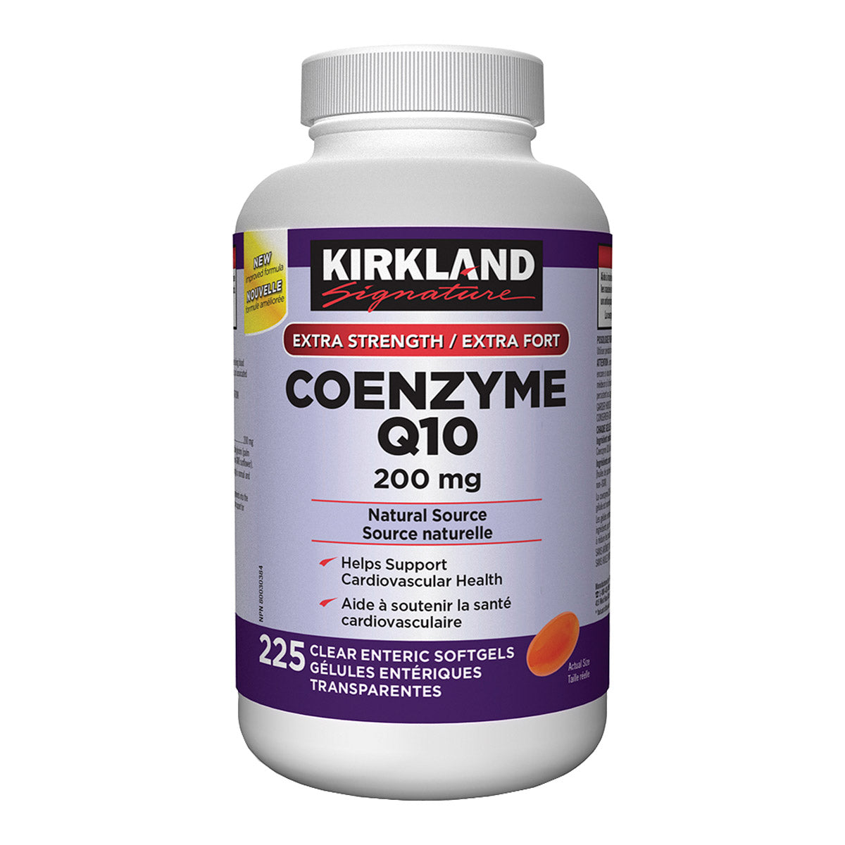 Kirkland Signature 辅酶Q10 200毫克,225粒透明肠溶软胶囊