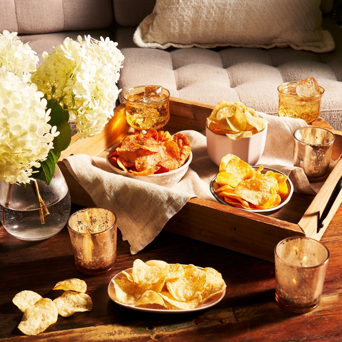 Miss Vickie's Sweet & Spicy Ketchup flavour Kettle Cooked Potato Chips, 190 g.