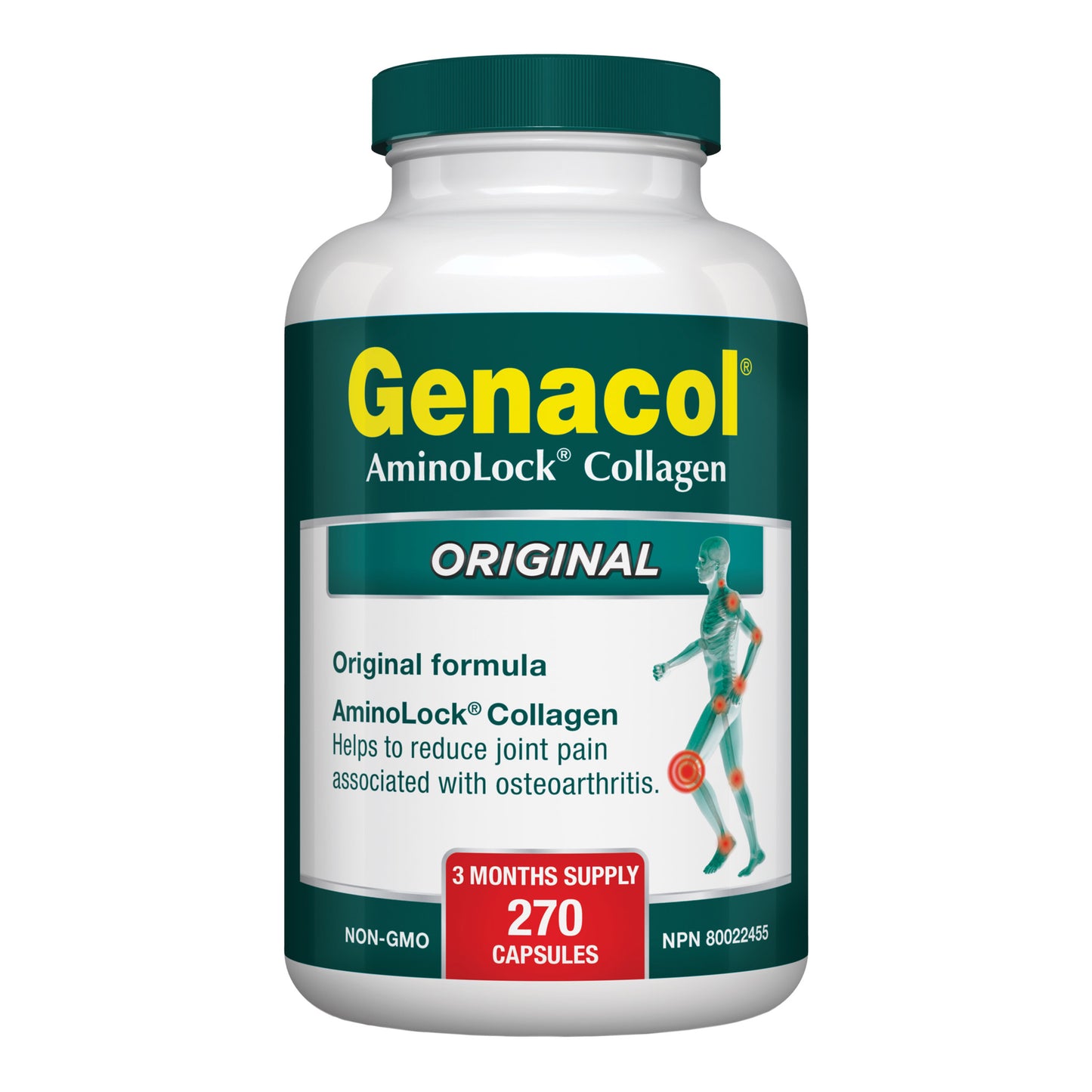 Genacol 原味配方 - 270 粒胶原蛋白胶囊