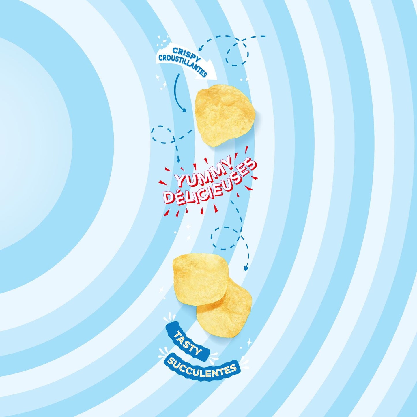 Lay's Lightly Salted Potato Chips, 235 g.