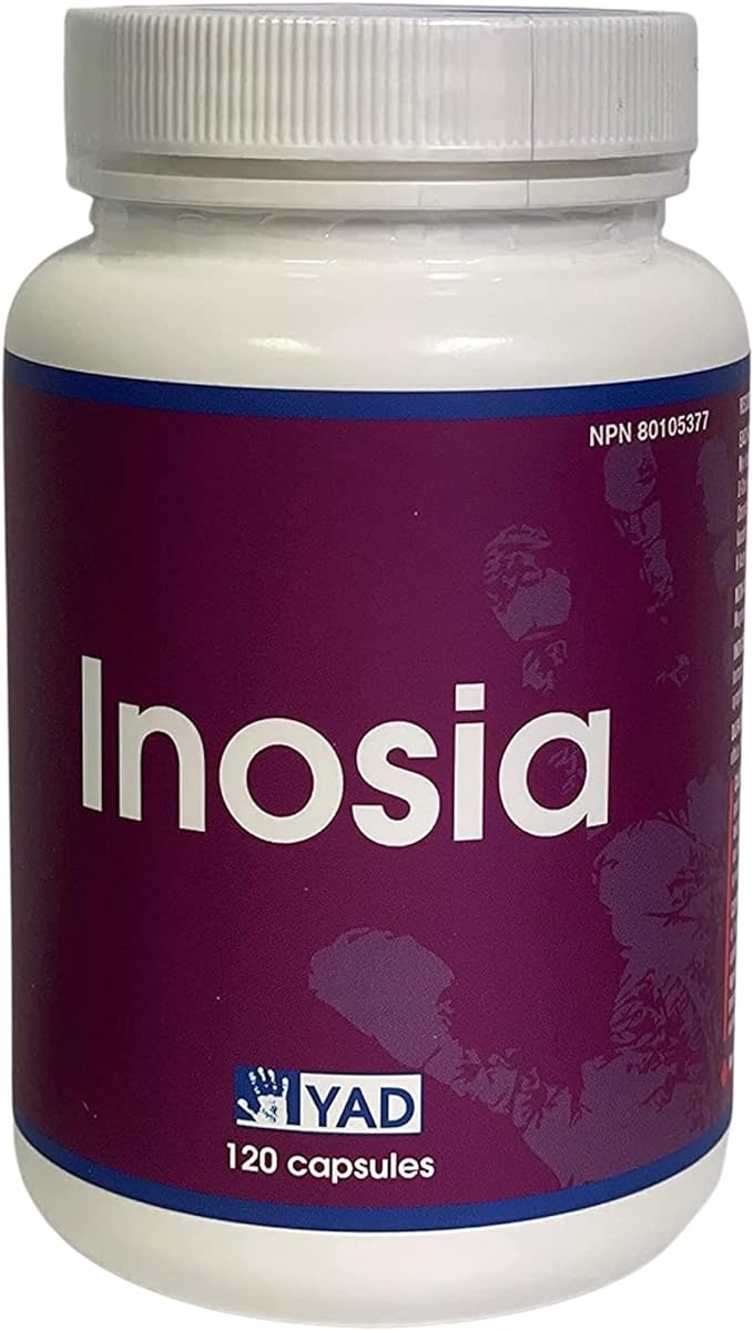 002 Inosia All Natural Women's Fertility Supplement with Inositol, D-Chiro-Inositol, Vitex, Chromium Picolinate and N-Acetyl-L-Cysteine (120 Tablets - 1 Month Supply)