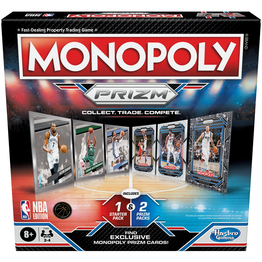 Hasbro Monopoly Prizm: NBA Edition Board Game (English)