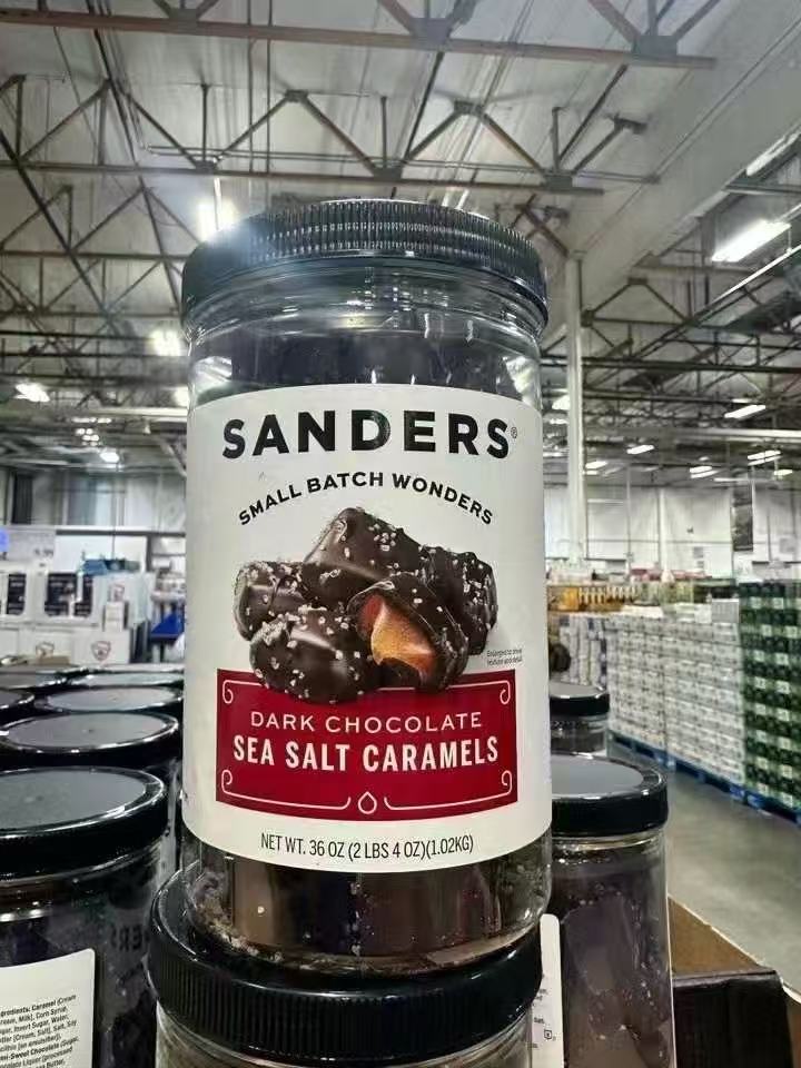 001 Sanders 焦糖海盐黑巧克力