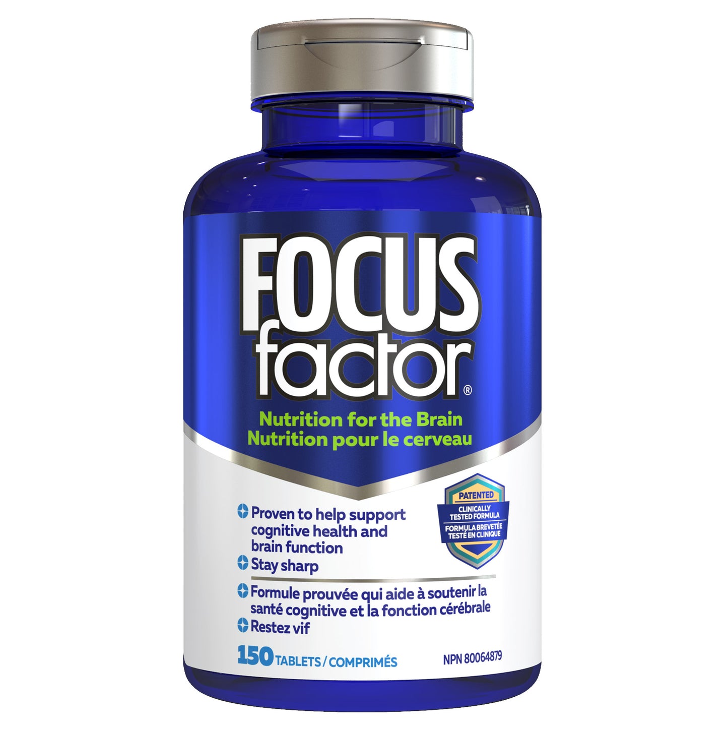 Focus Factor 脑部营养片 - 150 片