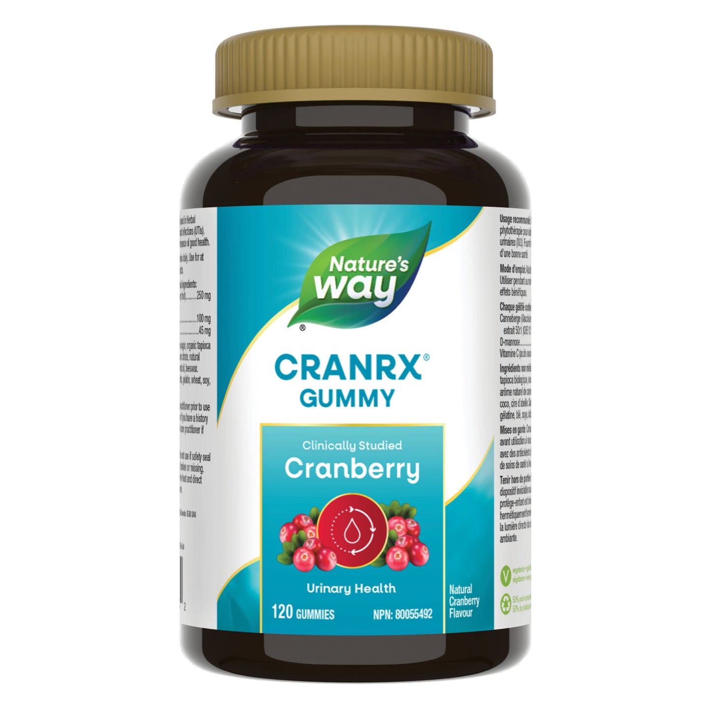 Nature's Way CRANRX 蔓越莓软糖,120 粒