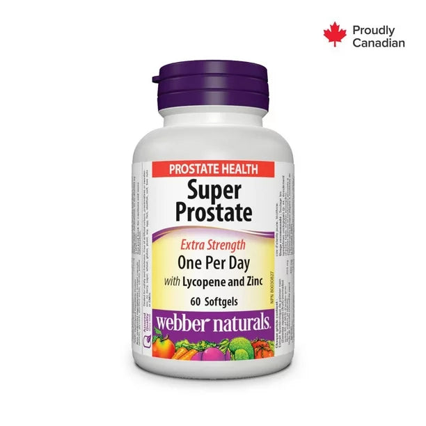 Webber Naturals® Super Prostate, Extra Strength, One-Day Formula