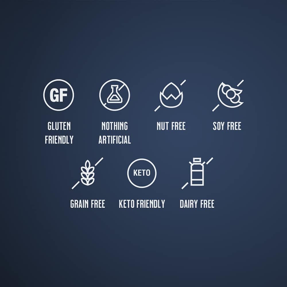 Thrive Provisions 和牛棒 - 什锦装 - 高蛋白、质地细嫩、可持续来源、不含大豆、非转基因、生酮友好、不含任何人工成分 43 克(12 包)