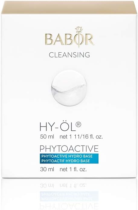 Babor Cleansing Set for Women – HY-OL (1.6 oz) & Phytoactive Hydro Base (1 oz), 2 Pc