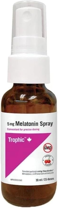 Trophic 褪黑素喷雾,30ml,樱桃味