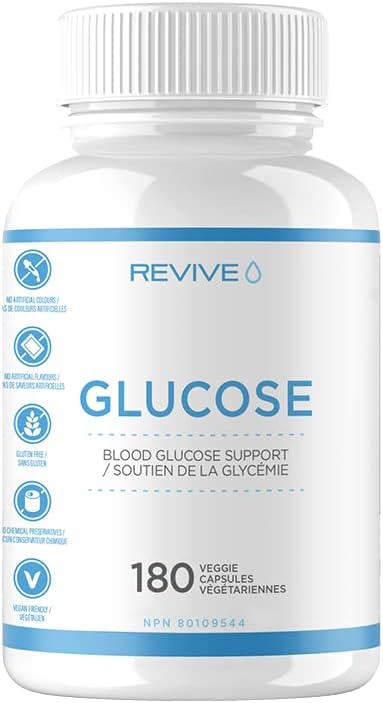 Revive Glucose - Glucose Management Formula 180 count
