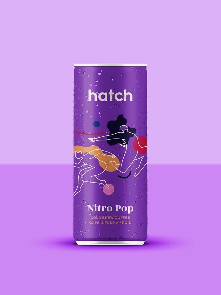 Hatch - Nitro Pop 冷萃咖啡,220毫升 - 加拿大制造