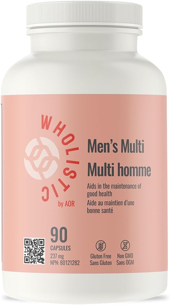 002 AOR 製作的 Wholistic - 男士多種維生素 (90 粒膠囊)