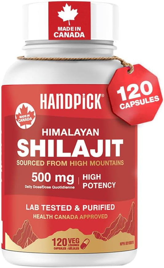 EXTRA STRENGTH Shilajit Capsule 500mg | More Potent 20:1 Extract | 20000 mg D.H.E | Pure Himalayan Shilajit for Men & Women | 50% Fulvic Acid & 85+ Trace Minerals | 120 Caps | Energy, Stamina & Vitality Support | Made in…