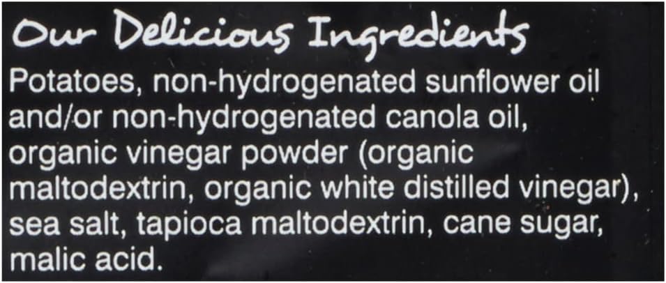 Hardbite 岩盐醋味薯片 (30x50g)