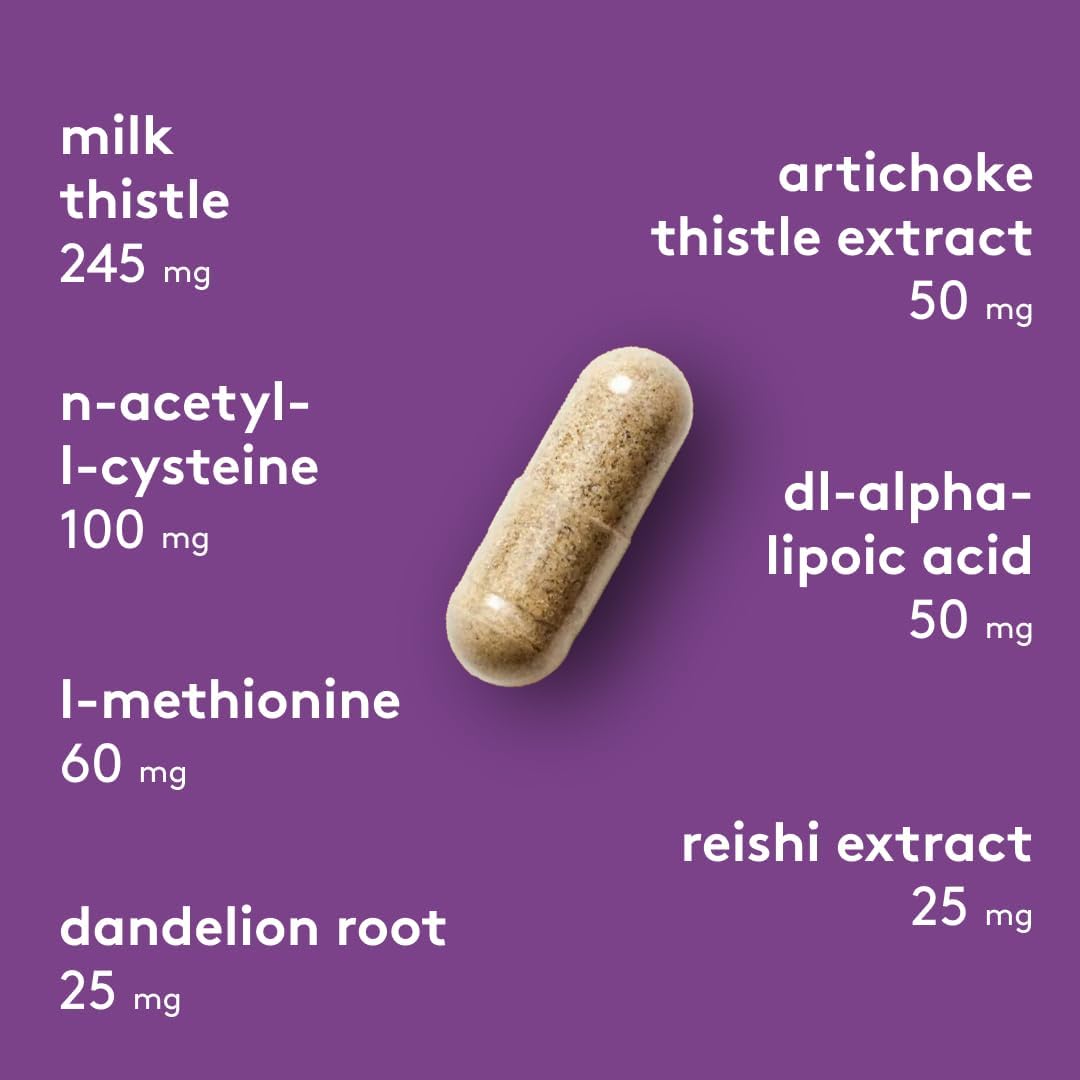 HEAL + CO. 肝脏支持复合物 90 粒素食胶囊