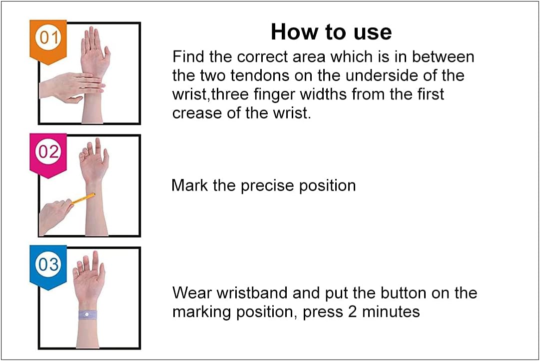 TUOTAO 8 件套旅行暈車手環,海上暈車手環,露營/遊輪/飛機旅行必備品