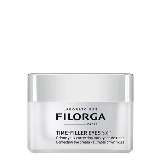 Filorga Time-Filler 5XP Eye Cream - Anti Aging Eye Cream For Wrinkles Correction & Smooth Eye Contour - With Peptides & Hyaluronic Acids - 15ml