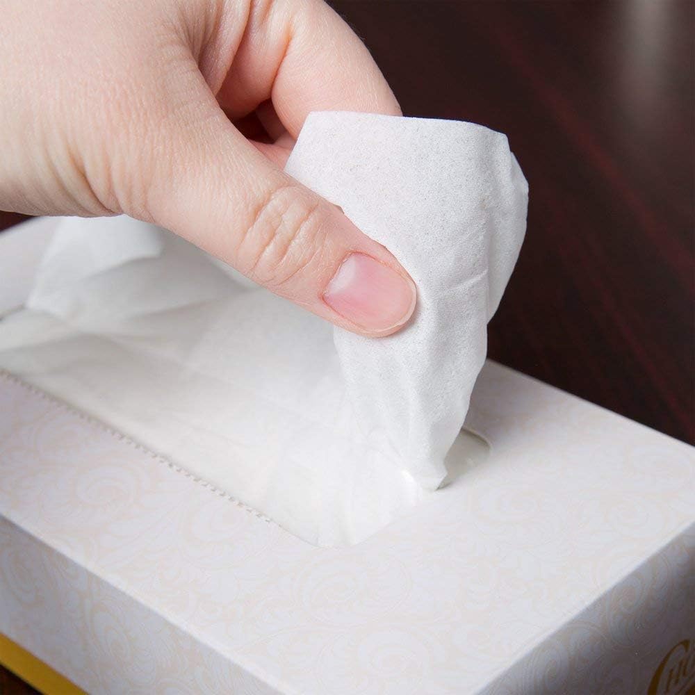 Perfect Stix Towels with Bonus Gift. 4 Towels and Bonus Gift of 1 Box of Flat Box Facial. Box of 100 Sheets of Facial.