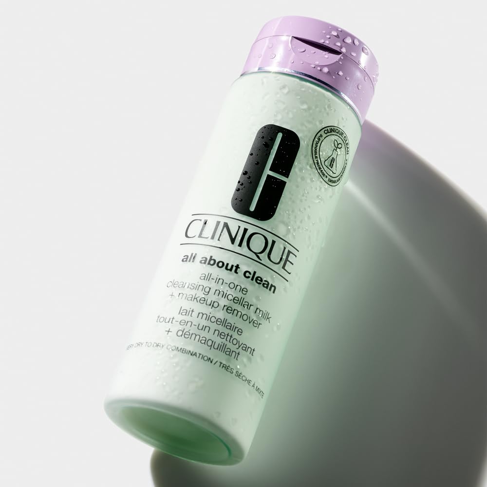 Clinique 3-Step All About Clean™ All-in-One Cleansing Micellar Milk + Makeup Remover, 200ml