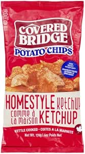 COVERED BRIDGE Homestyle Ketchup Potato Chips 12/170G