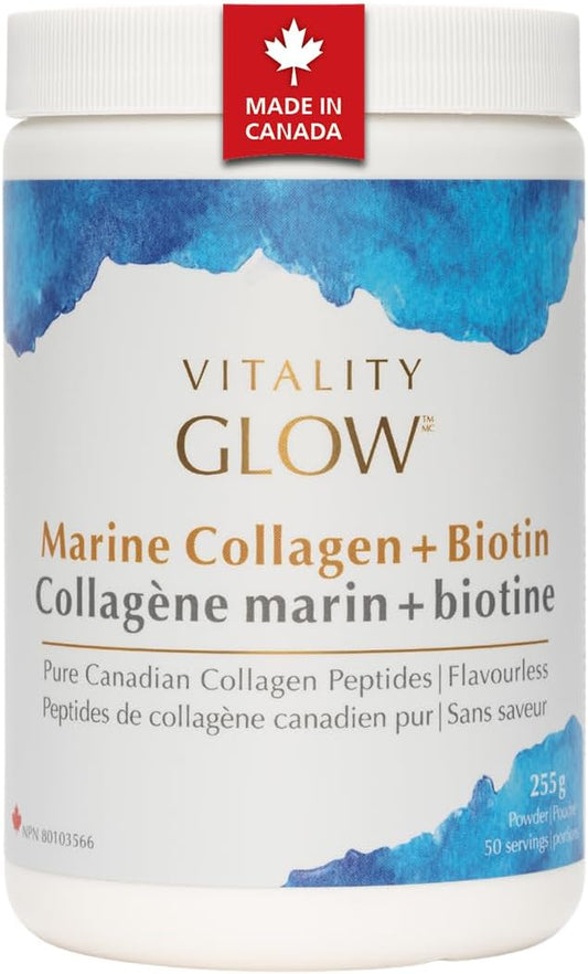 Vitality Glow 海洋膠原蛋白 + 生物素 - 50 天