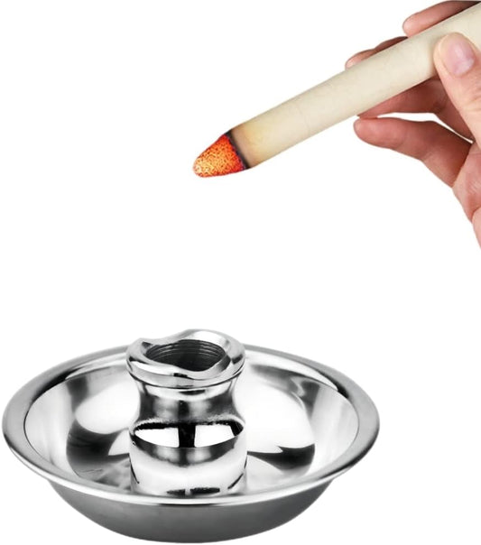 艾条灭灸器 艾灸滚轴 烟灰收集器 托盘支架 托盘 稳定底座 三合一艾灸工具