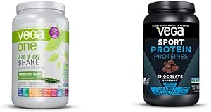 Vega All-in-One Vegan Protein Powder + Vega Sport Protein Vegan Protein Powder (Chocolate)