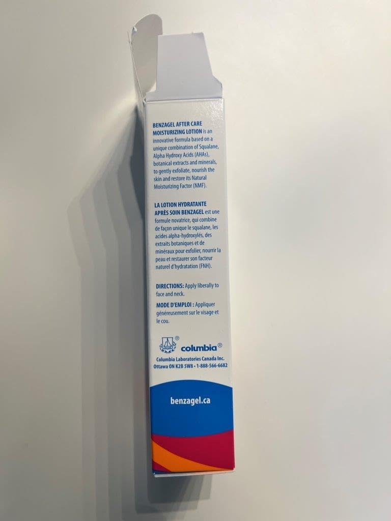 Benzagel After Care Moisturizing Lotion For All Skin Types, 100 ml