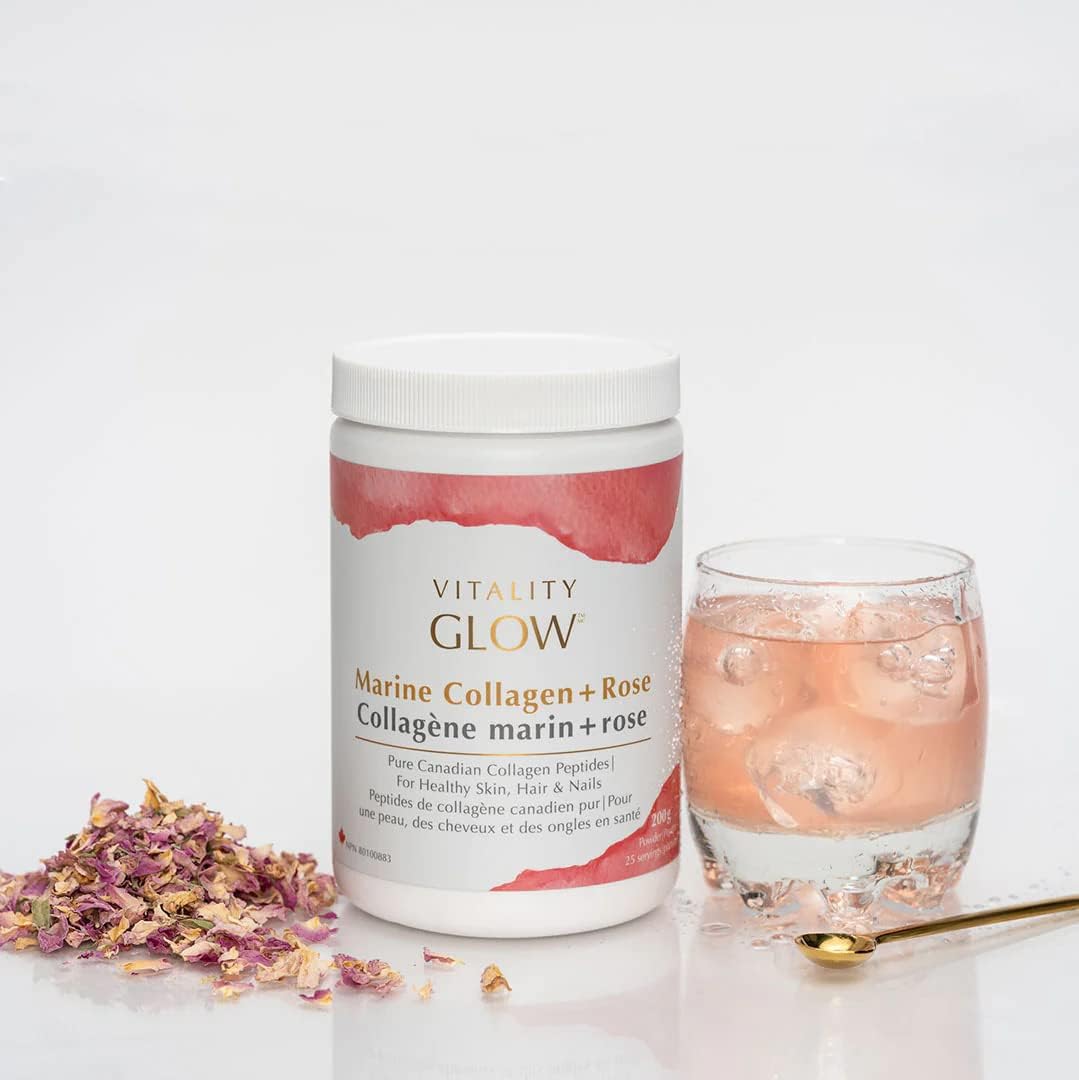 VITALITY GLOW 海洋胶原蛋白 + 玫瑰 - 25 天