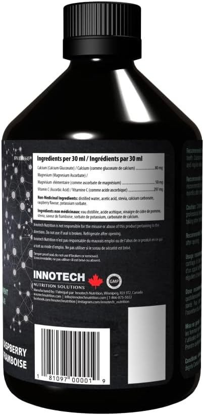 Innotech Nutrition 液態離子鈣鎂片 - 500 毫升