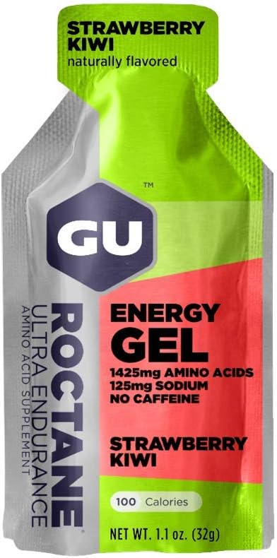 GU ENERGY Roctane 超耐力能量膠,草莓奇異果口味,24 支裝 & Original Sports Nutrition 能量膠,黑莓口味,24 支裝