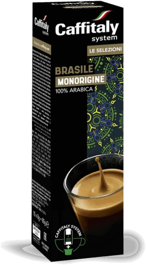 Caffitaly Ecaffe 巴西 Alta Mogiana 咖啡,10 片