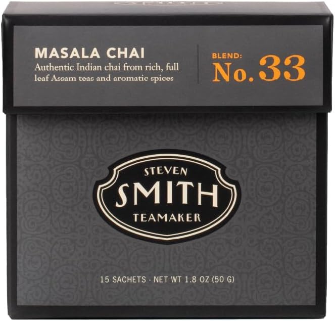Steven SMITH Teamaker Masala Chai - 香料混合红茶,15 袋