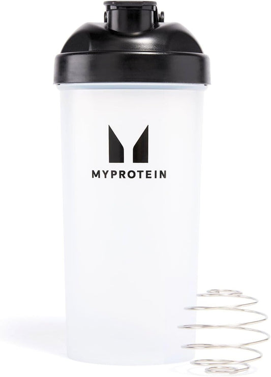 Myprotein plastic shaker clear black