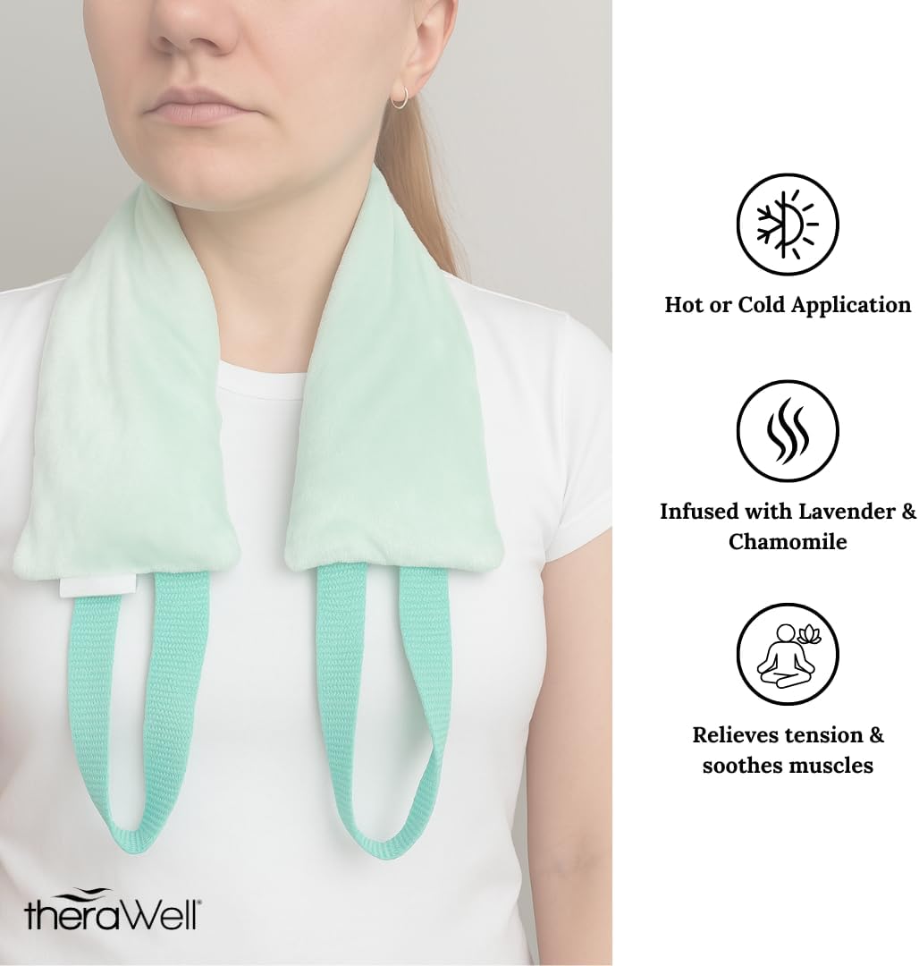 Therawell Danielle 黏土珠身體裹敷,薰衣草和洋甘菊,薄荷綠,2.4 磅