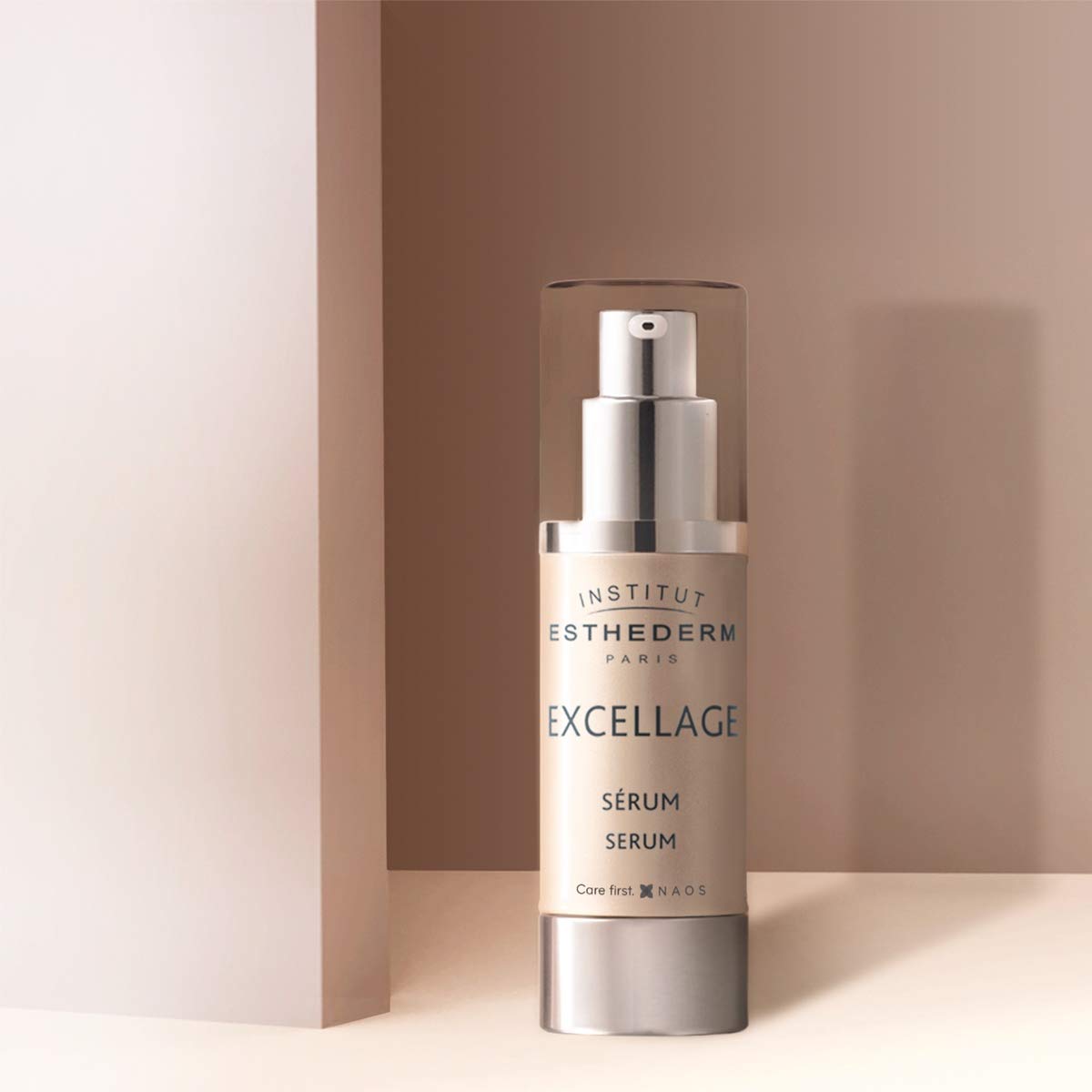 Institut Esthederm - Excellage Serum - Face, Neck and Décolleté - Density, Nutrition, Radiance - Mature Skin, 30 mL.