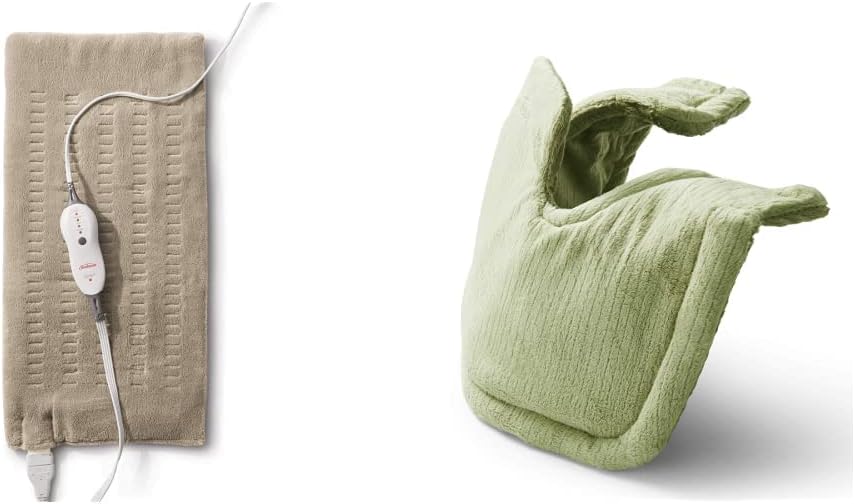 Sunbeam Premium 特大號加熱墊和 Renue Heat Wrap 張力緩解加熱墊套裝