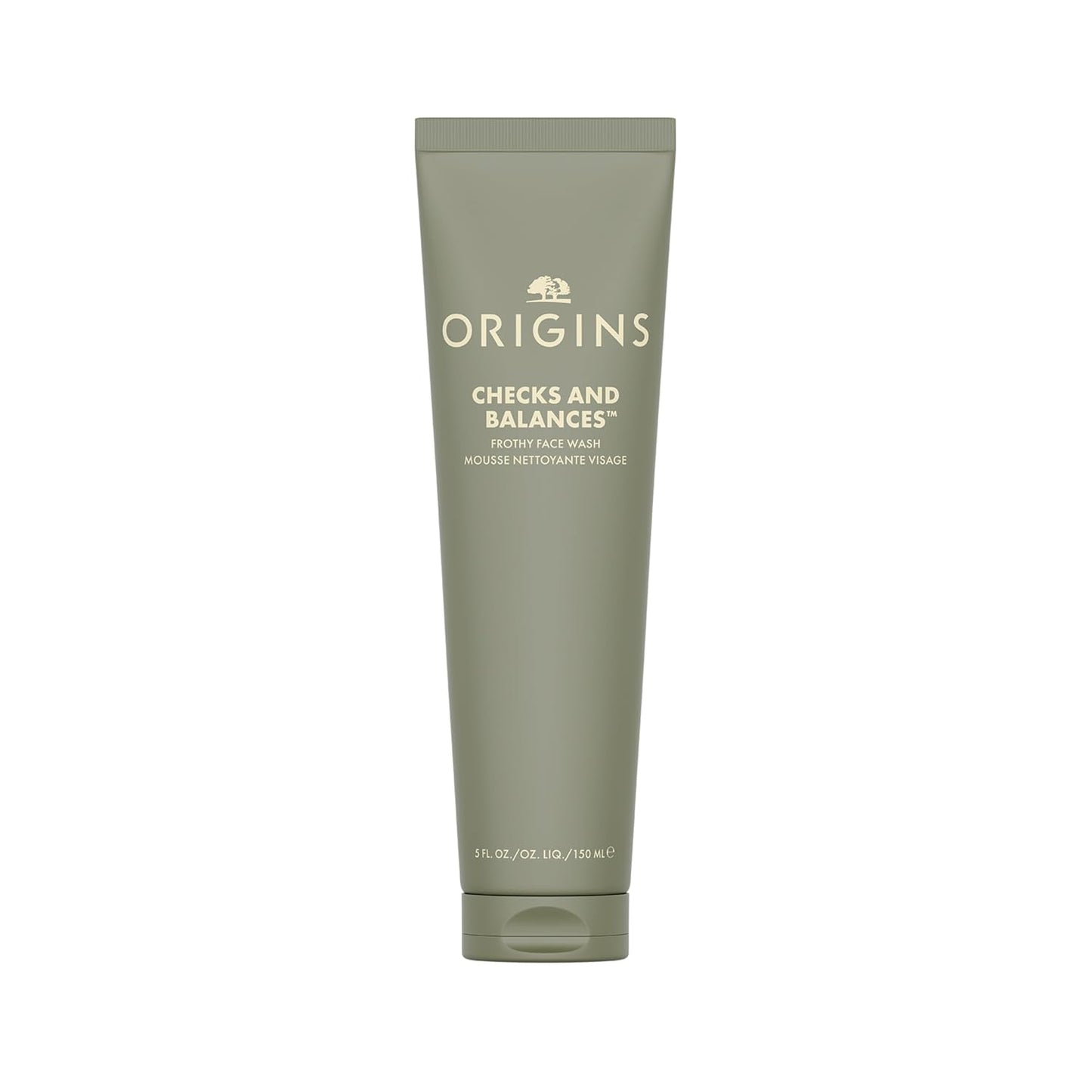 Origins Checks and Balances Frothy Face Wash | Gentle Face Cleanser for All Skin Types | With Mint
