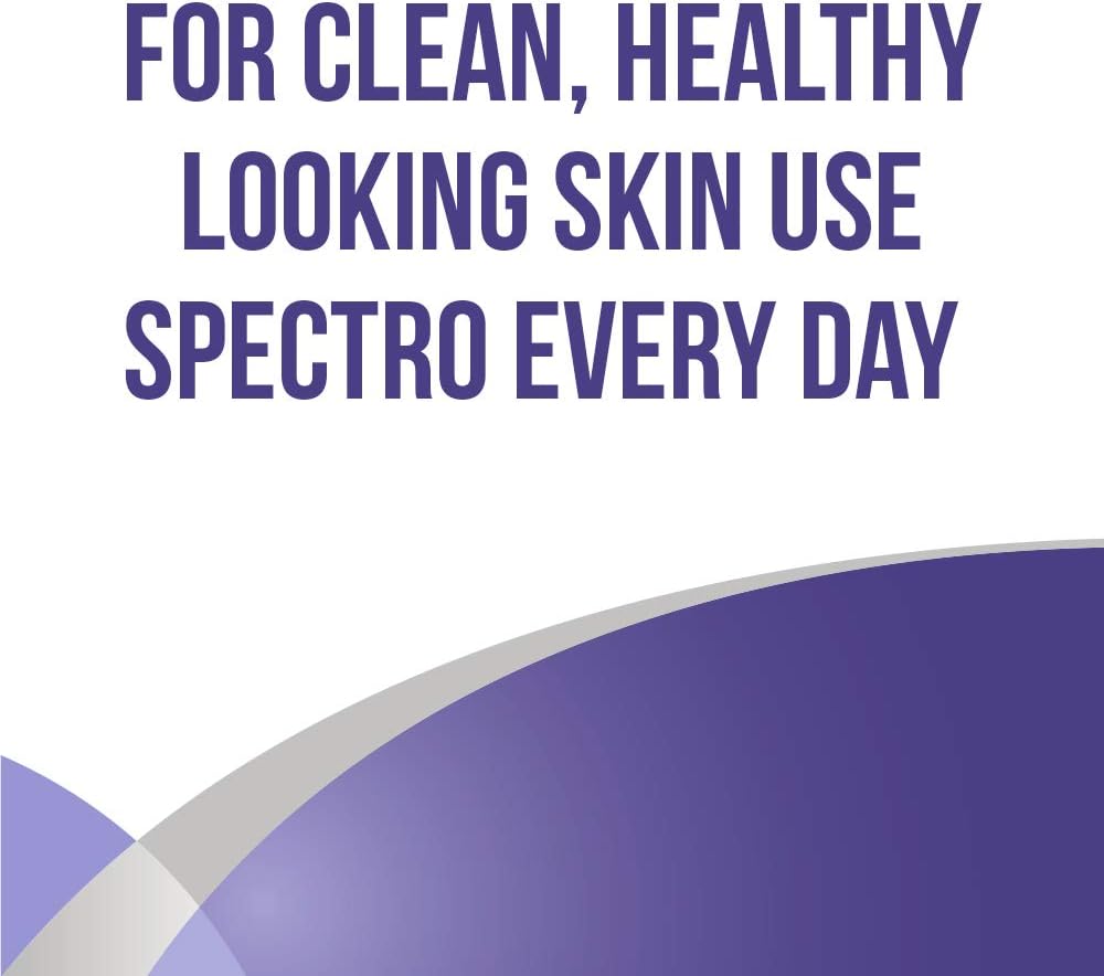 Spectro Facial Cleanser for Blemish Prone Skin, Fragrance and Dye Free, Pump Dispenser, 200 ml