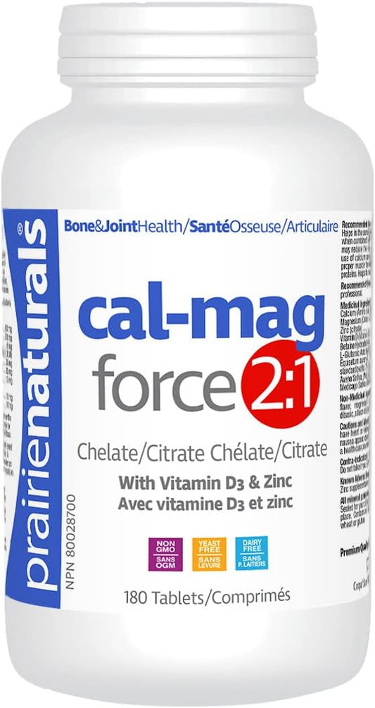 Prairie Naturals 鈣鎂力量 2:1-180 片