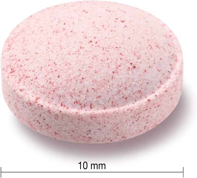 Jamieson 维生素 B12 2,500 微克速溶舌下片,天然樱桃味,含甲钴胺,促进能量生成和代谢。素食,无麸质,不含人工色素、香精或防腐剂……