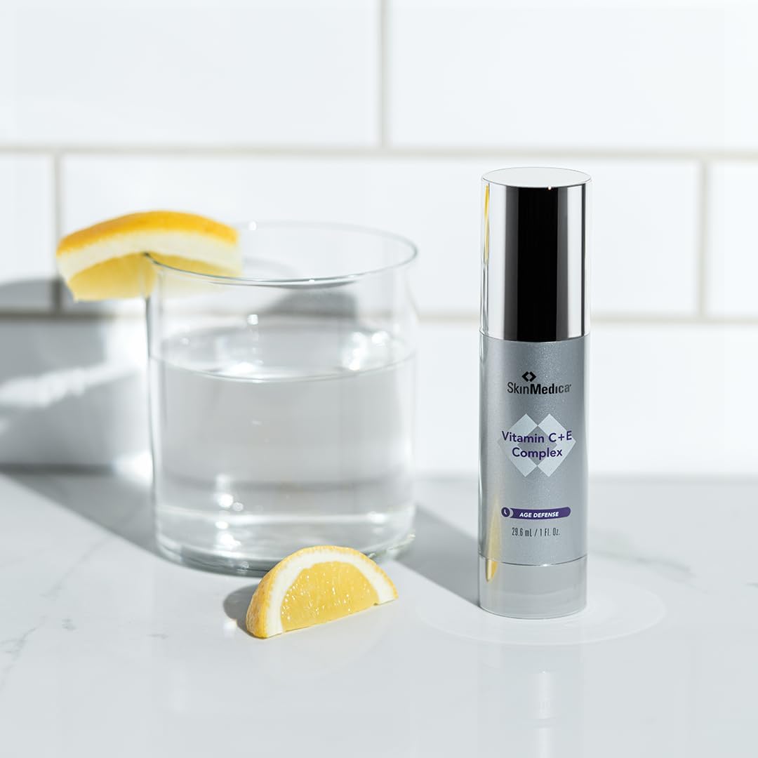 Skin Medica Age Defense 维生素 C + E 复合物,1 液体盎司(1 包)- 包装可能有所不同