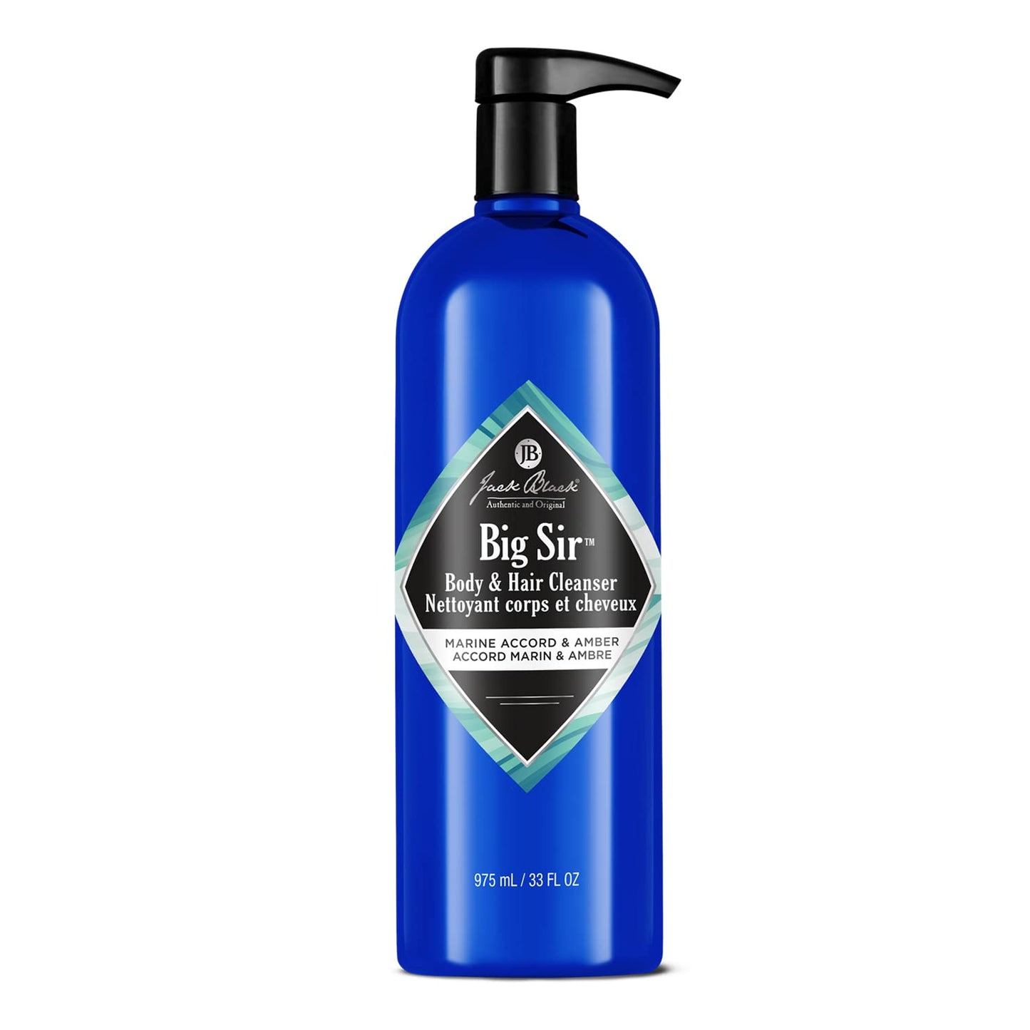 Jack Black - Big Sir Body & Hair Cleanser - Energizing & Moisturizing 2-in-1 Wash - 975ml