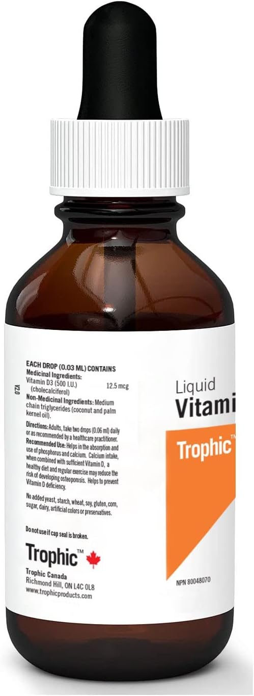 Trophic 維生素 D3(液體),50ml