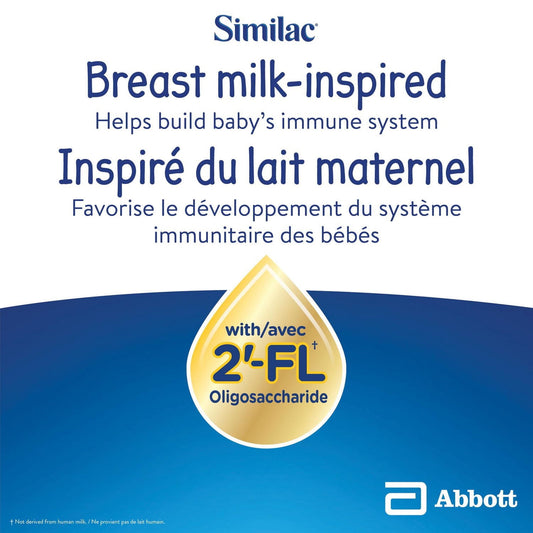 Similac Pro-Advance 1 段婴儿配方奶粉,我们最接近母乳的配方,含 2’-FL,易于消化,0+ 个月,奶粉,584 克,奶粉,584 克